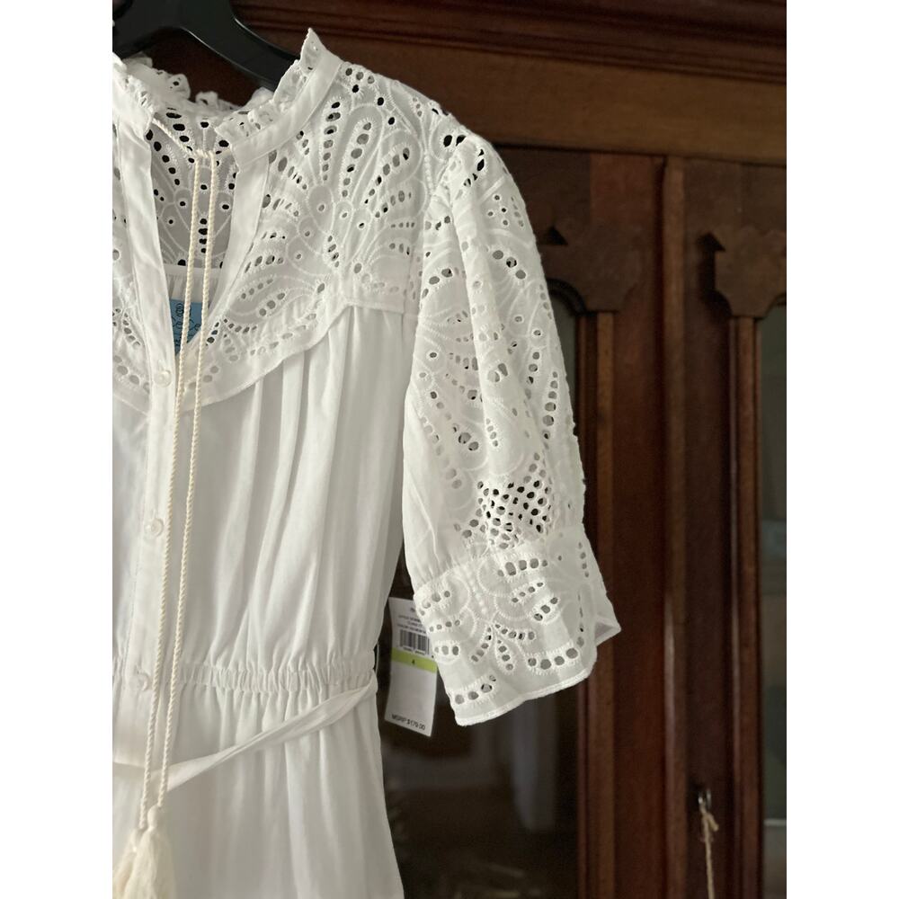 CeCe's White eyelet new with tag size 4 - Picture 3 of 7
